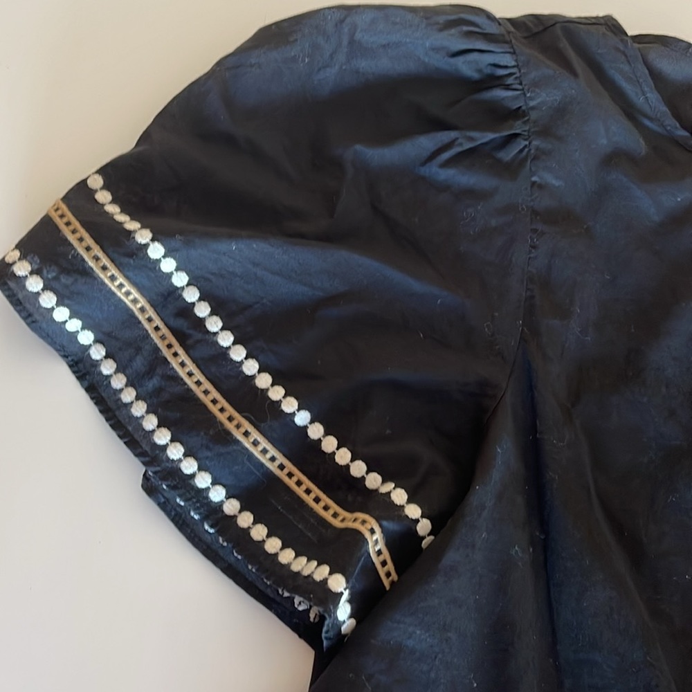 Madewell black short dress size medium. NWT. - Picture 4 of 9